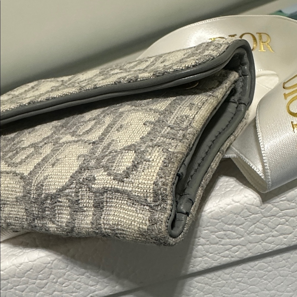 Dior Saddle Compact Tri-Fold Wallet - Picture 8 of 15